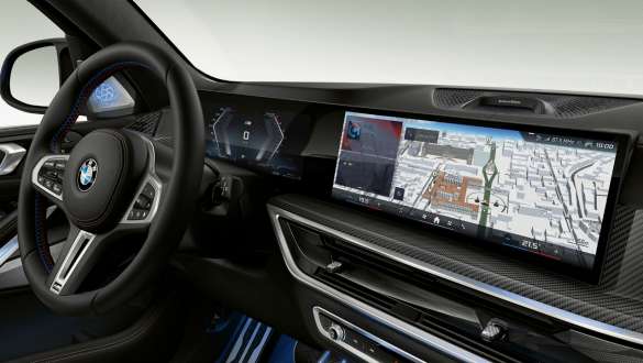 BMW X7 M60i G07 LCI моделінің BMW iDrive жүйесі BMW X7 M60i G07 LCI моделінің BMW iDrive жүйесі, кокпит