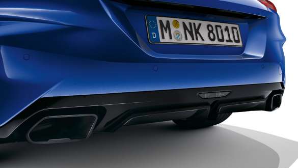 BMW Z4 M40i G29, выхлопные патрубки особой формы BMW Z4 M40i G29 2022, выхлопные патрубки особой формы