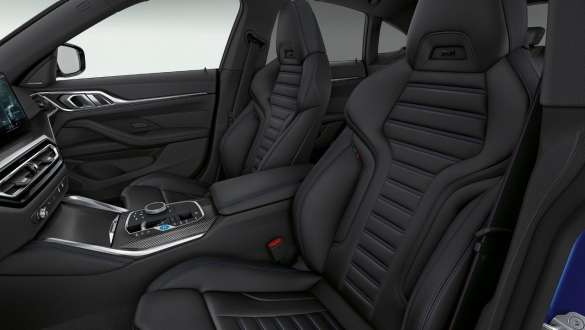 Сиденья M Sport BMW i4 M50 G26 2021 Сиденья M Sport BMW i4 M50 G26 2021, салон