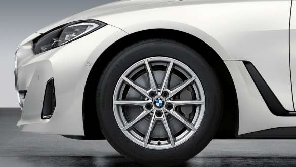 18" легкосплавные диски Double-spoke 853 Gunmetal Grey BMW i4 M50 G26 2021 18" легкосплавные диски Double-spoke 853 Gunmetal Grey BMW i4 M50 G26 2021