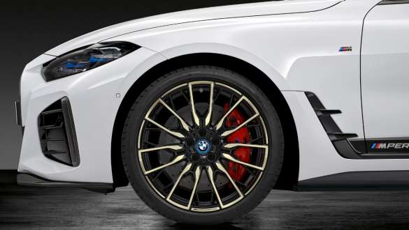20" легкосплавные диски М Performance Double-spoke 868 M Bicolor (Night Gold, фрезерованные), комплект летних колес в сборе BMW i4 M50 G26 2021 20" легкосплавные диски М Performance Double-spoke 868 M Bicolor (Night Gold, фрезерованные), комплект летних колес в сборе BMW i4 M50 G26 2021