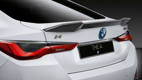 Карбоновый задний спойлер M Performance BMW i4 M50 G26 2021 Карбоновый задний спойлер M Performance BMW i4 M50 G26 2021