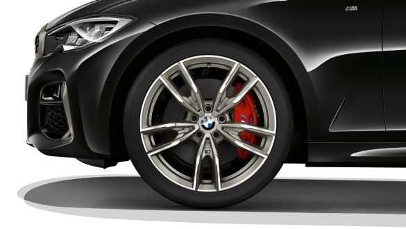 19" M легкосплавные диски 792 M Bicolour BMW M340i xDrive G20 2020 BMW M340i xDrive G20 2020, 19" M легкосплавные диски 792 M Bicolour крупным планом