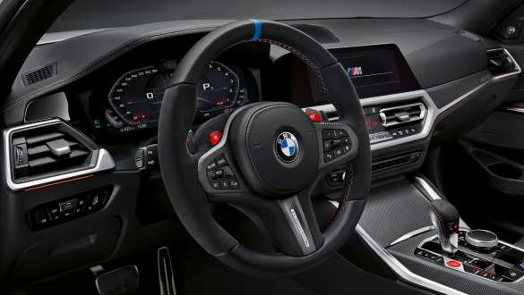 Рулевое колесо M Performance Pro BMW M3 G80 2020 BMW M3 G80 2020, рулевое колесо M Performance Pro