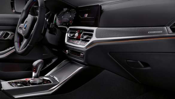 Декоративные планки M Performance "Carbon Fibre" BMW M3 G80 2020 BMW M3 G80 2020, декоративные планки M Performance "Carbon Fibre"