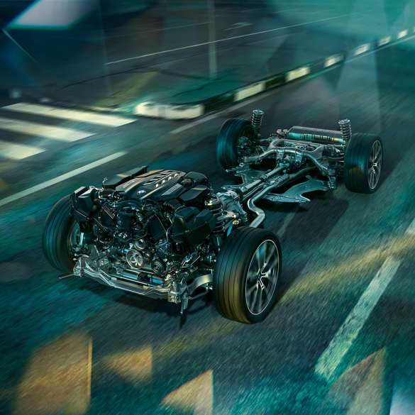 Адаптивная подвеска M Professional модели BMW M850i xDrive Gran Coupe G16 Адаптивная подвеска M Professional модели BMW M850i xDrive Gran Coupe G16 2019 МГ