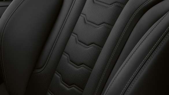 Кожаная обивка Merino из линейки BMW Individual в модели BMW M850i xDrive Gran Coupe G16 Кожаная обивка Merino из линейки BMW Individual в модели BMW M850i xDrive Gran Coupe G16 2019 МГ, интерьер