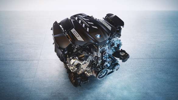 8-цилиндровый бензиновый двигатель M TwinPower Turbo модели BMW M850i xDrive Gran Coupe G16 8-цилиндровый бензиновый двигатель M TwinPower Turbo модели BMW M850i xDrive Gran Coupe G16 2019 МГ