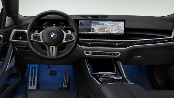 Инновационные элементы управления в кокпите, BMW X6 G06 LCI BMW X6 G06 LCI, инновационные элементы управления в кокпите, салон