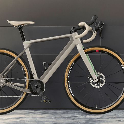 Велосипед 3Т для BMW. На фотографии показана передняя часть 3T для BMW Gravelbike.