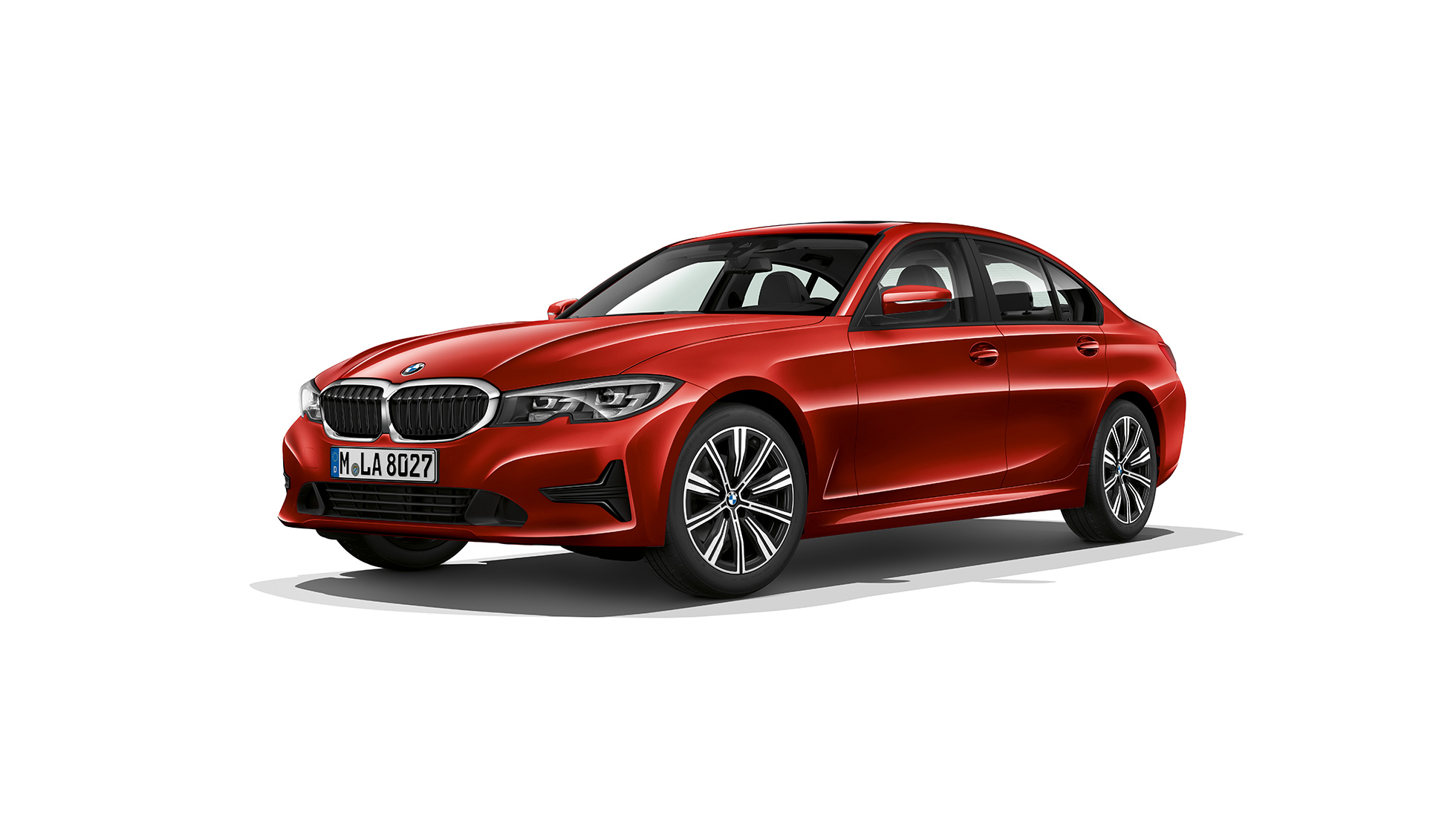 BMW 3 серии Седан, модель Advantage. Боковой снимок седана BMW 3 серии, модель Advantage.