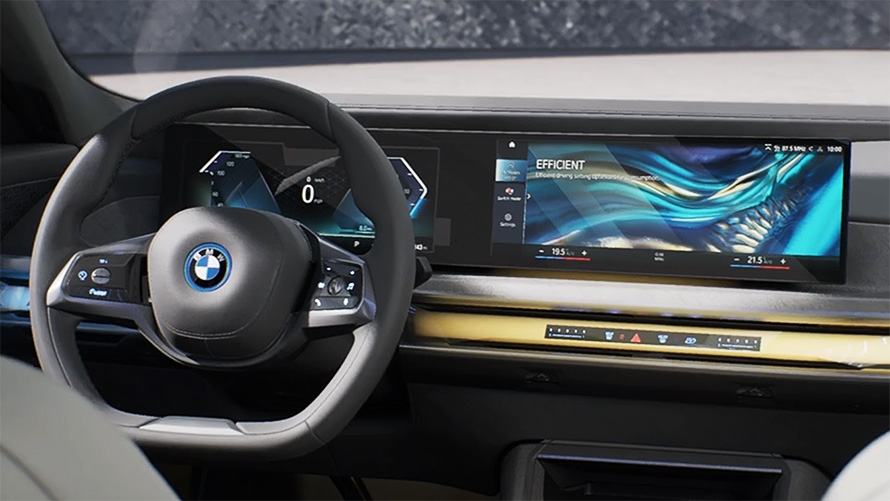BMW i7 G70, видео об интеллектуальных решения для салона BMW i7 G70, видео об интеллектуальных решениях для салона
