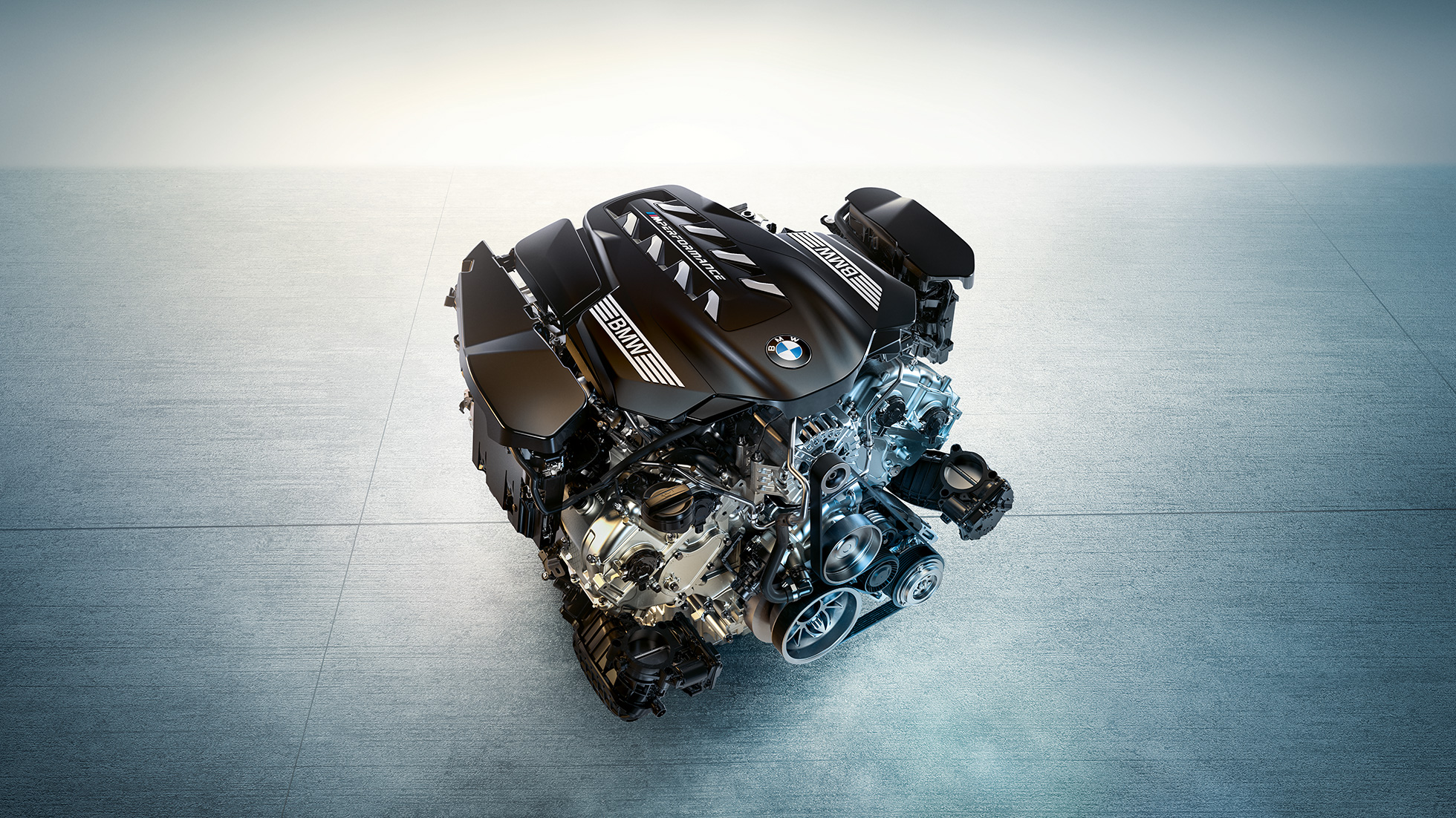 8-цилиндровый бензиновый двигатель BMW M TwinPower Turbo BMW M550i xDrive G30 LCI Facelift 2020 8-цилиндровый бензиновый двигатель BMW M TwinPower Turbo BMW M550i xDrive G30 LCI Facelift 2020