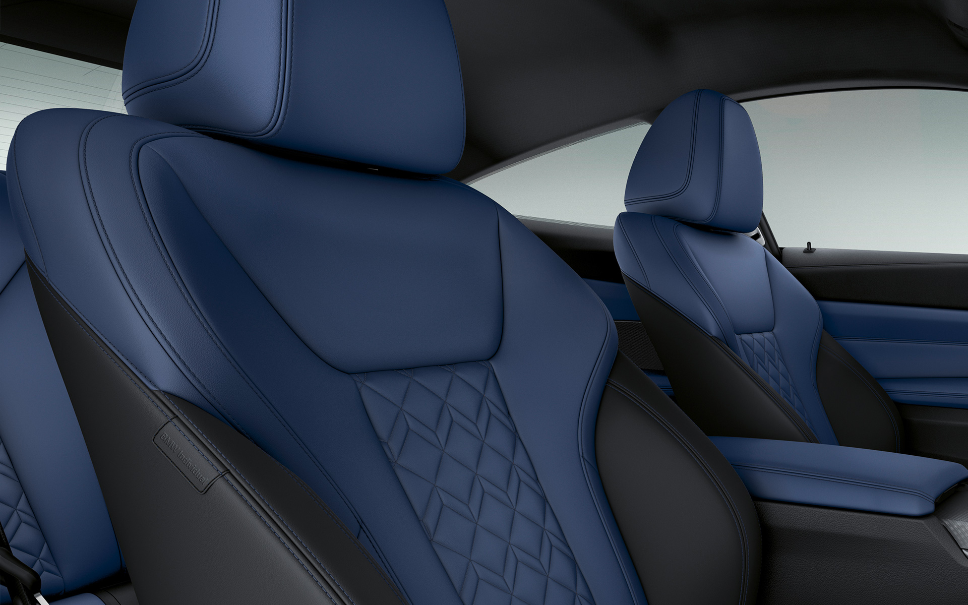 BMW Individual полная обивка мелкозернистой кожей Merino "Красный Фиона"/"Черный" BMW Individual полная обивка мелкозернистой кожей Merino "Красный Фиона"/"Черный"