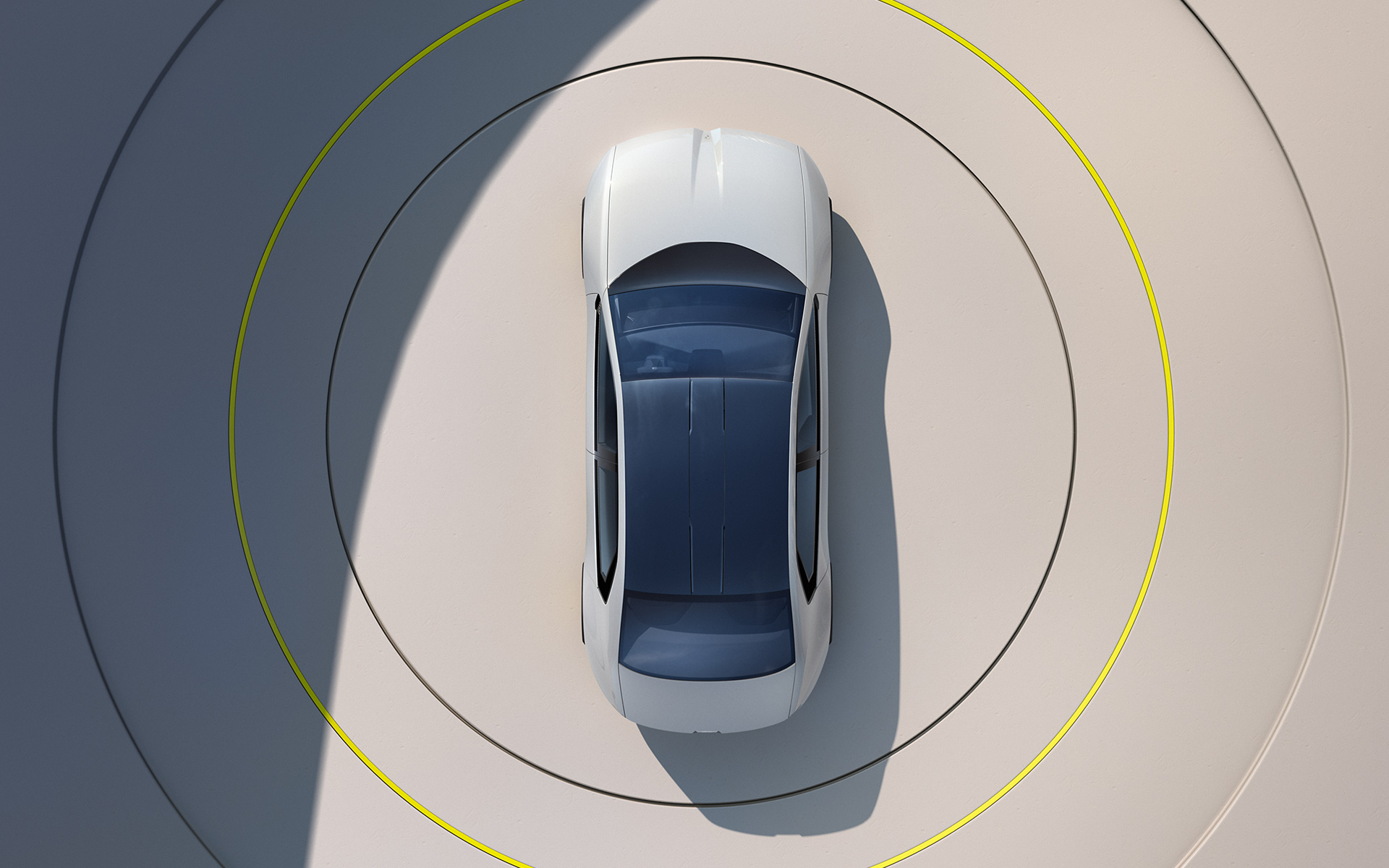 BMW i Vision Dee, дизайн экстерьера, вид сверху BMW i Vision Dee, концепт-кар, дизайн экстерьера, вид сверху